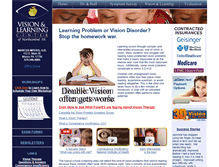 Tablet Screenshot of pavisionlearningcenter.com
